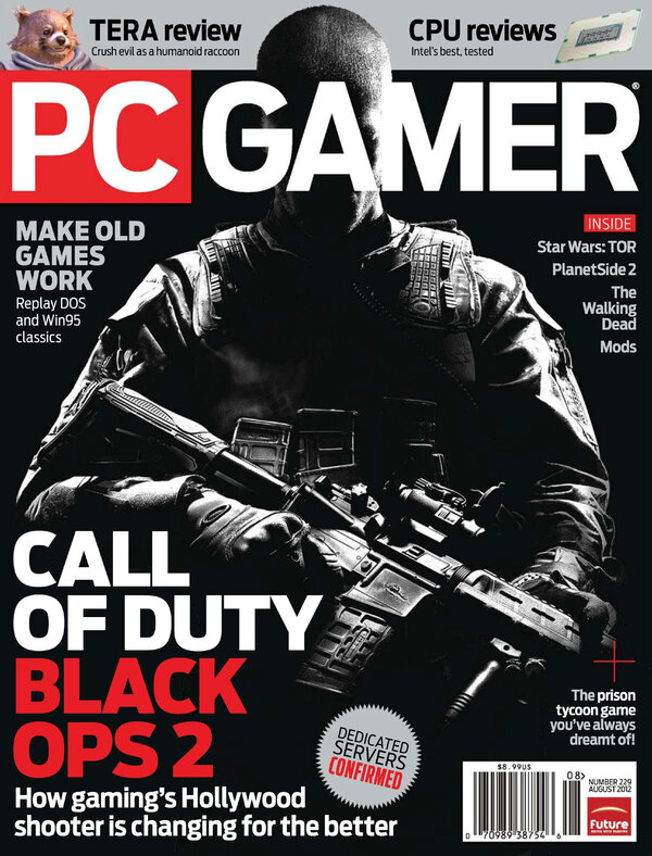 PC Gamer Issue 229 (August 2012) cover
